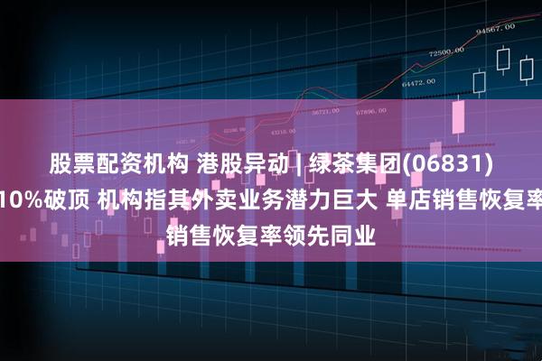 股票配资机构 港股异动 | 绿茶集团(06831)午后涨超10%破顶 机构指其外卖业务潜力巨大 单店销售恢复率领先同业